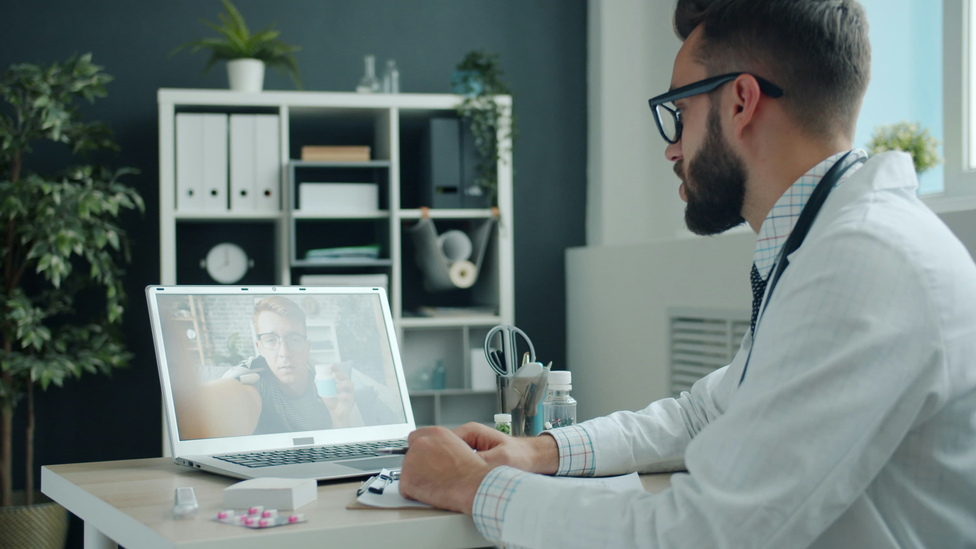 A full video consultation